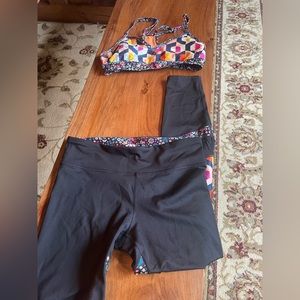 JoyLab S sports bra and M leggings